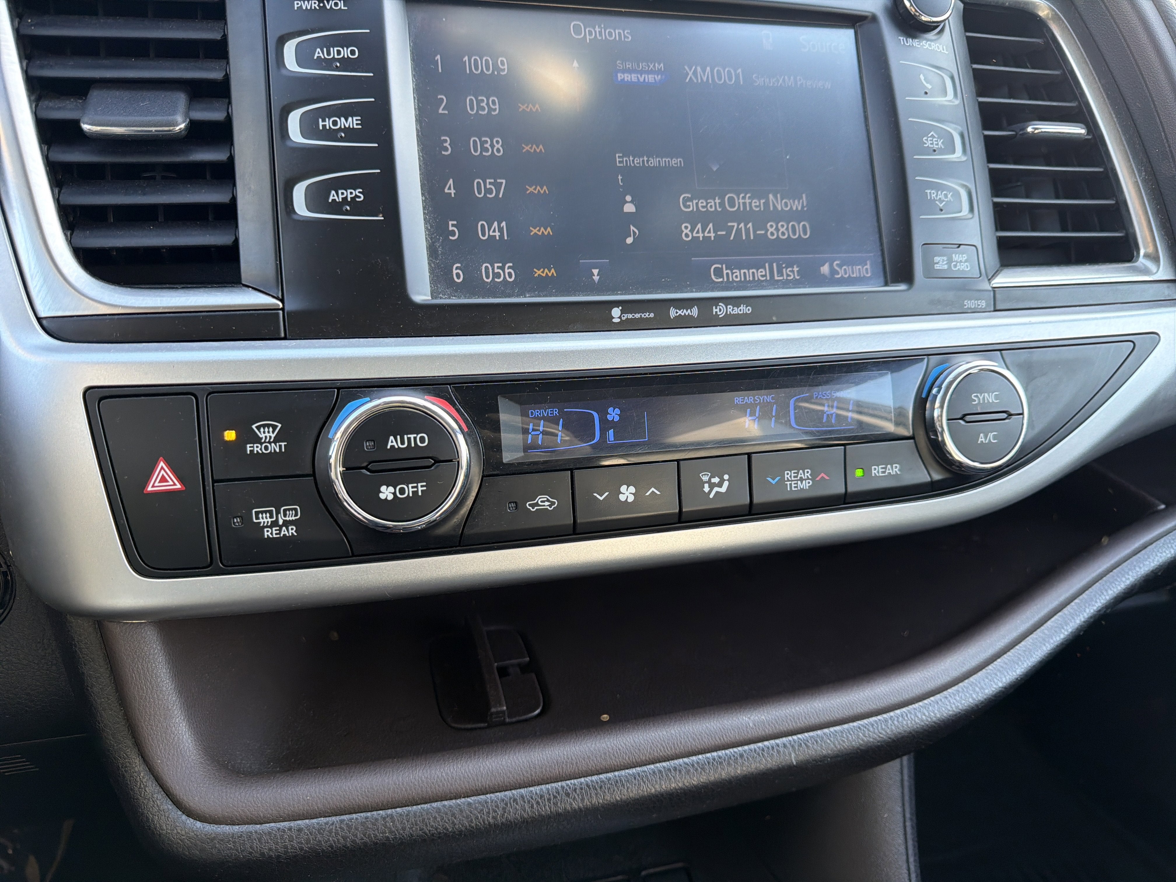 2016 Toyota Highlander XLE V6