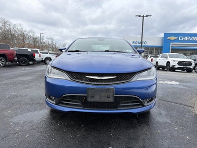 2016 Chrysler 200 S
