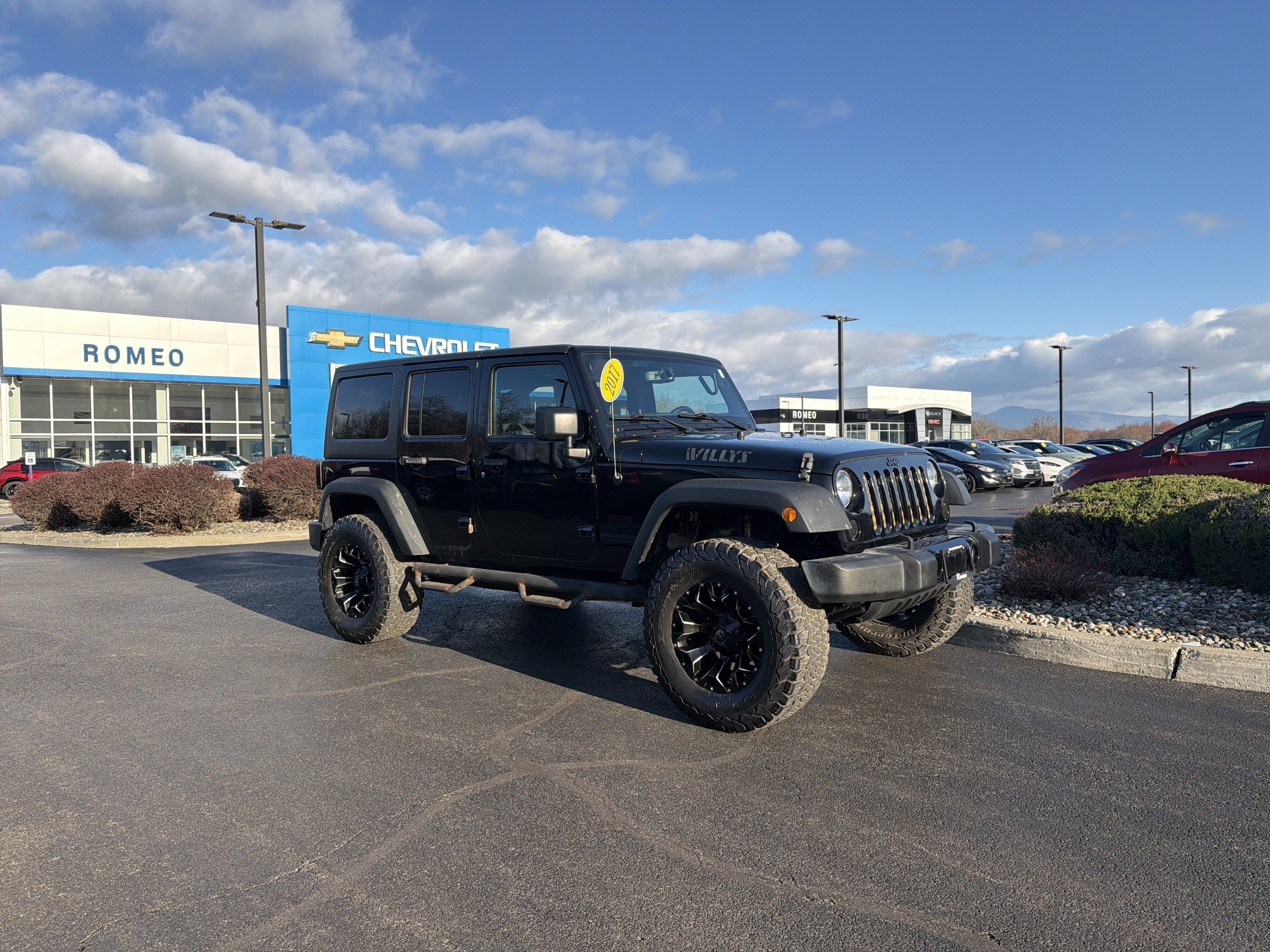 2017 Jeep Wrangler Unlimited Willy Wheeler 4x4
