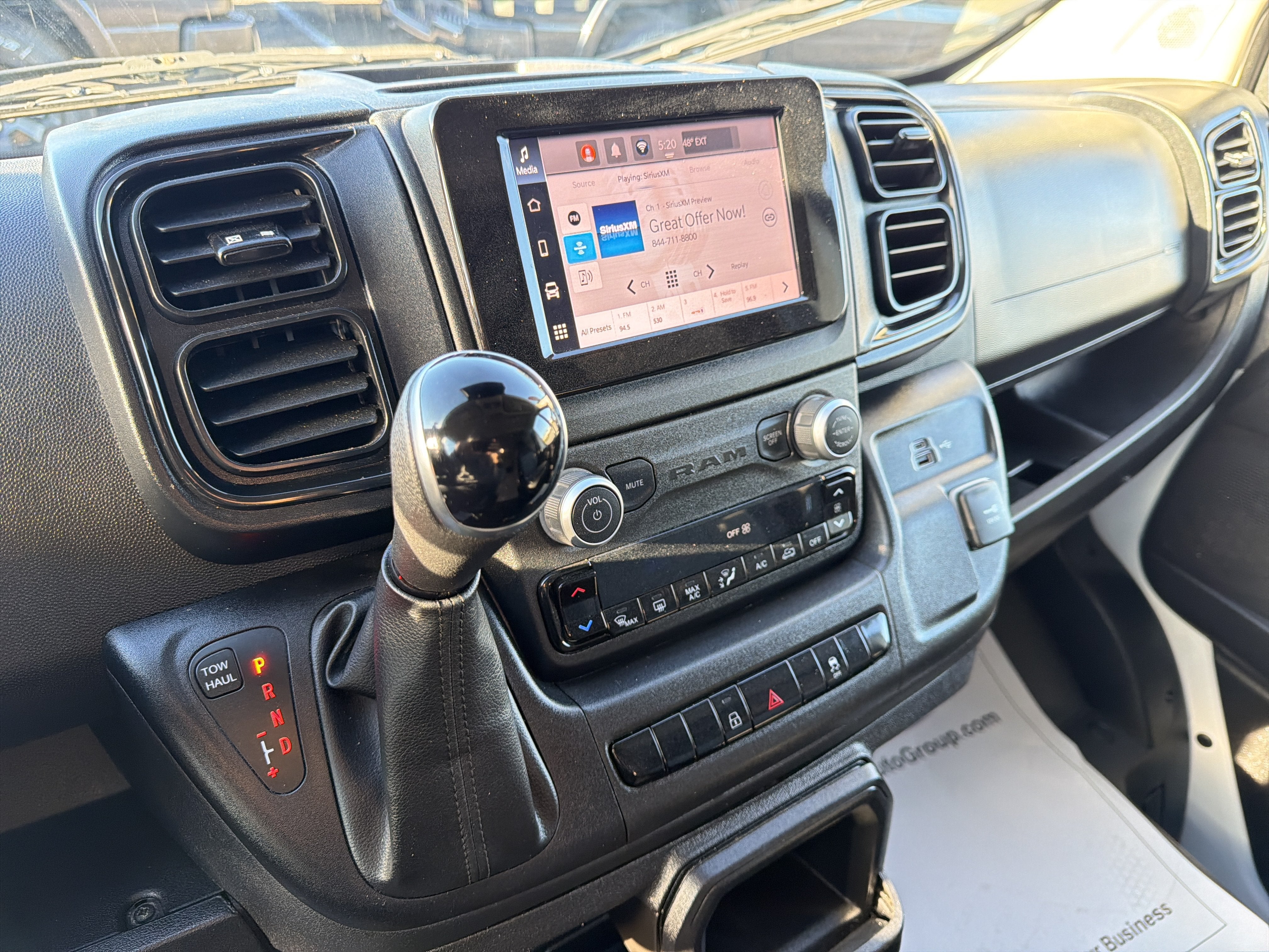 2025 RAM ProMaster Cargo Van Tradesman