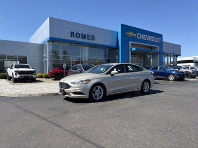 2018 Ford Fusion Hybrid SE
