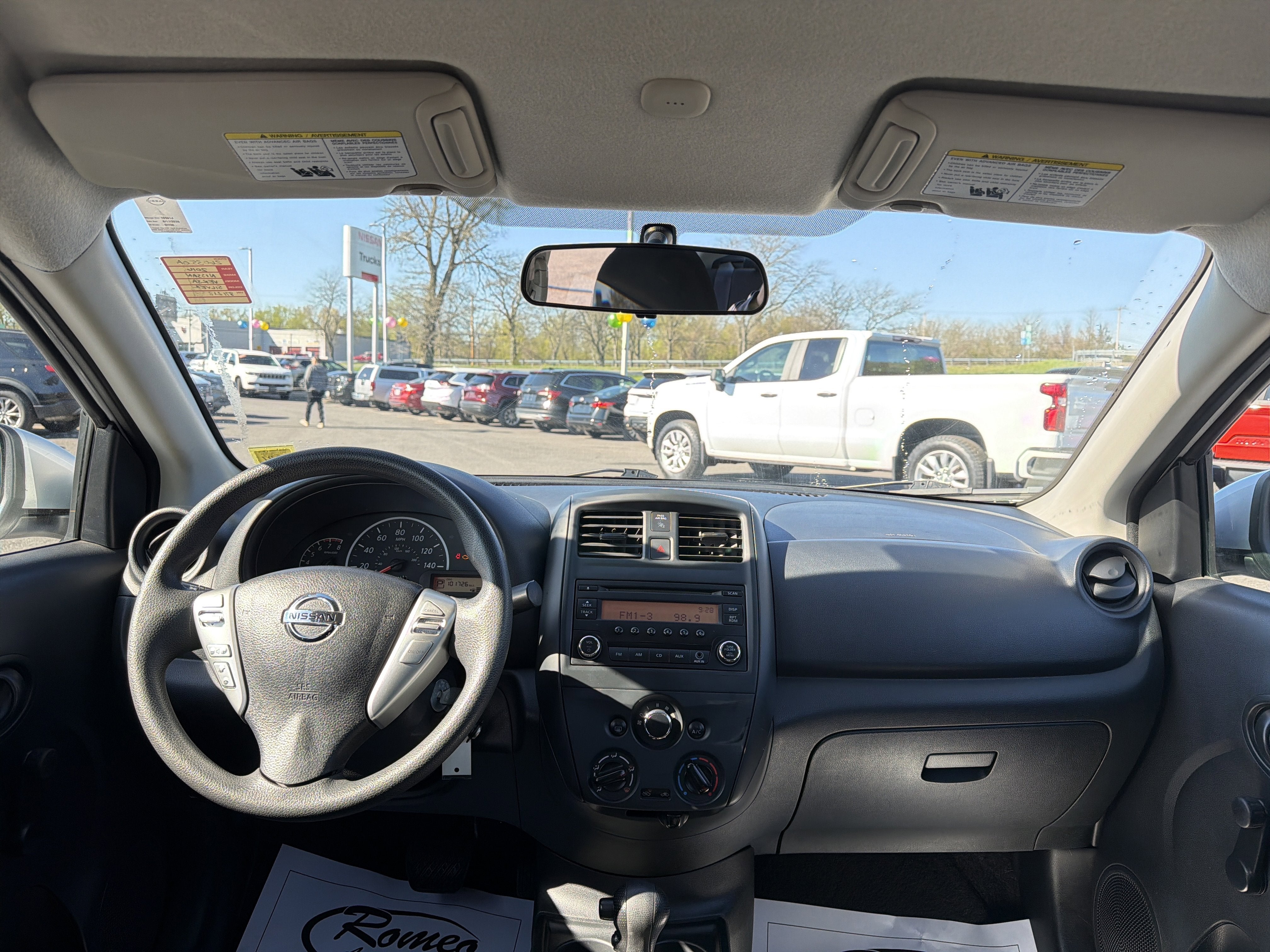 2016 Nissan Versa 1.6 S+