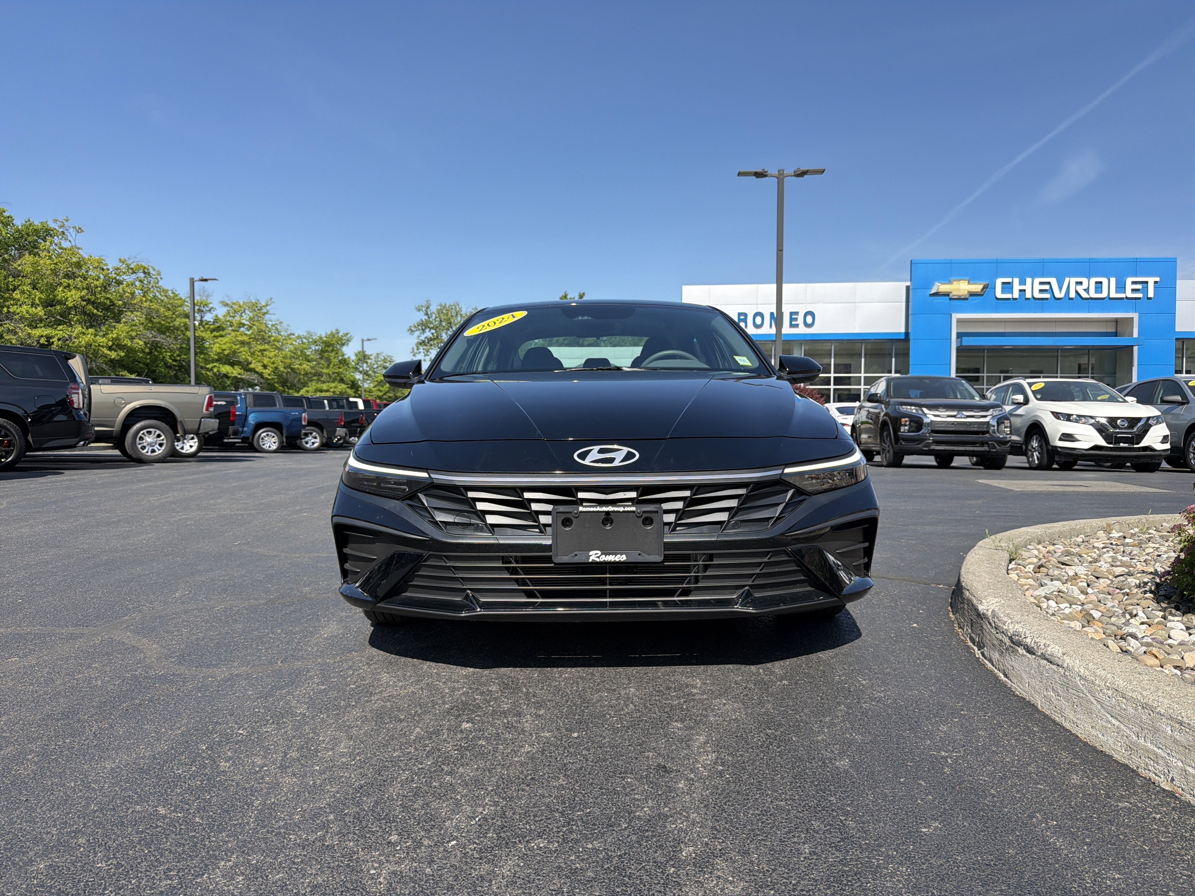 2024 Hyundai Elantra Hybrid Blue