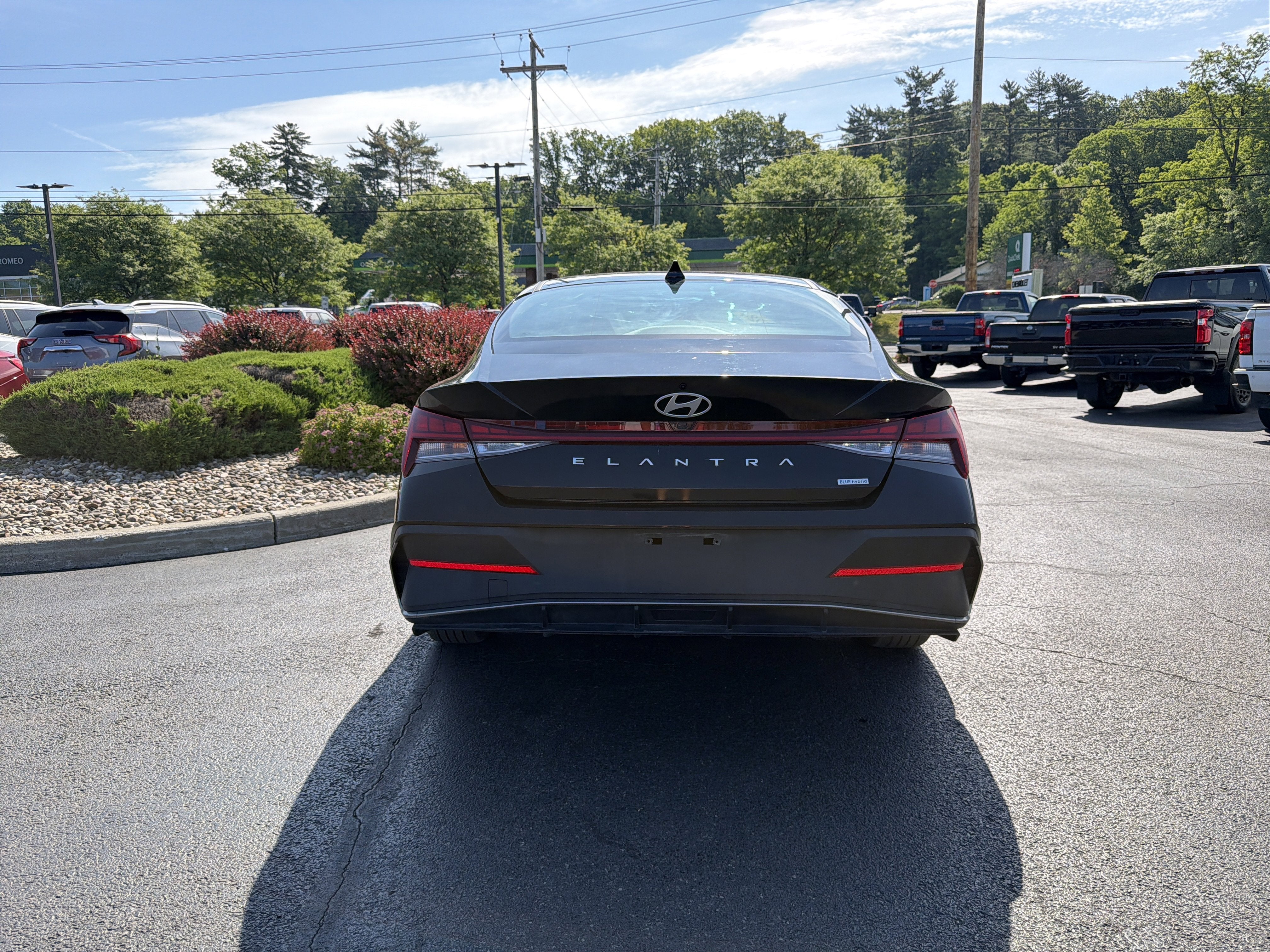 2024 Hyundai Elantra Hybrid Blue
