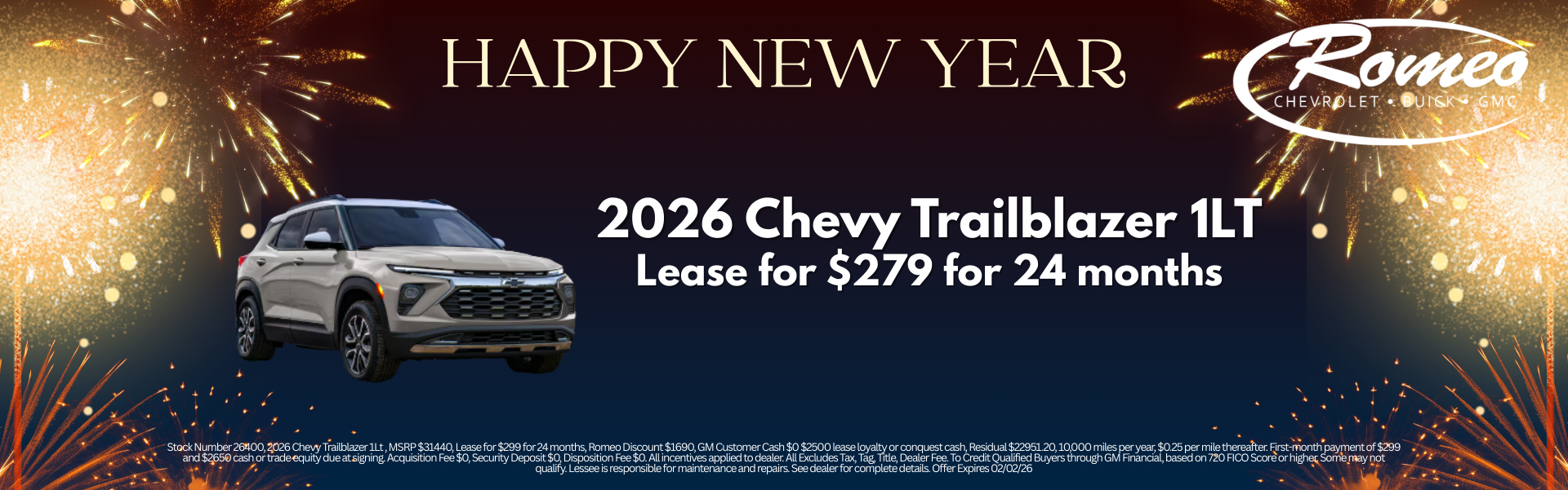 2026 Chevy Trailblazer 1LT 