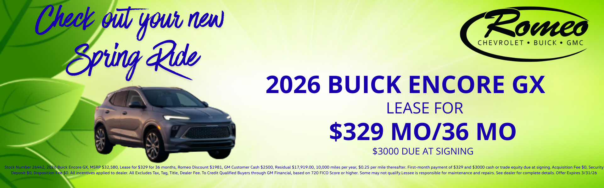 2026 BUICK ENCORE GX