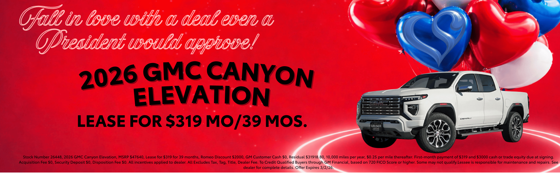 2026 GMC CANYON ELEVATION