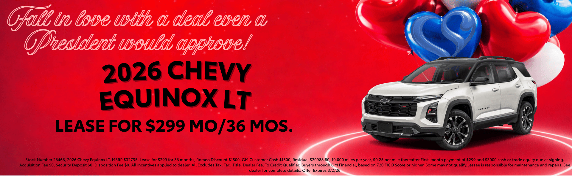2026 CHEVY EQUINOX LT