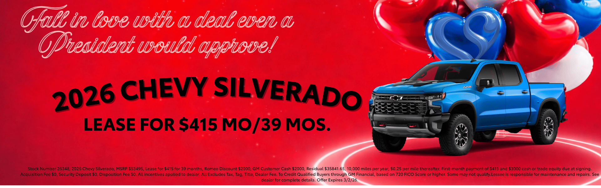 2026 CHEVY SILVERADO