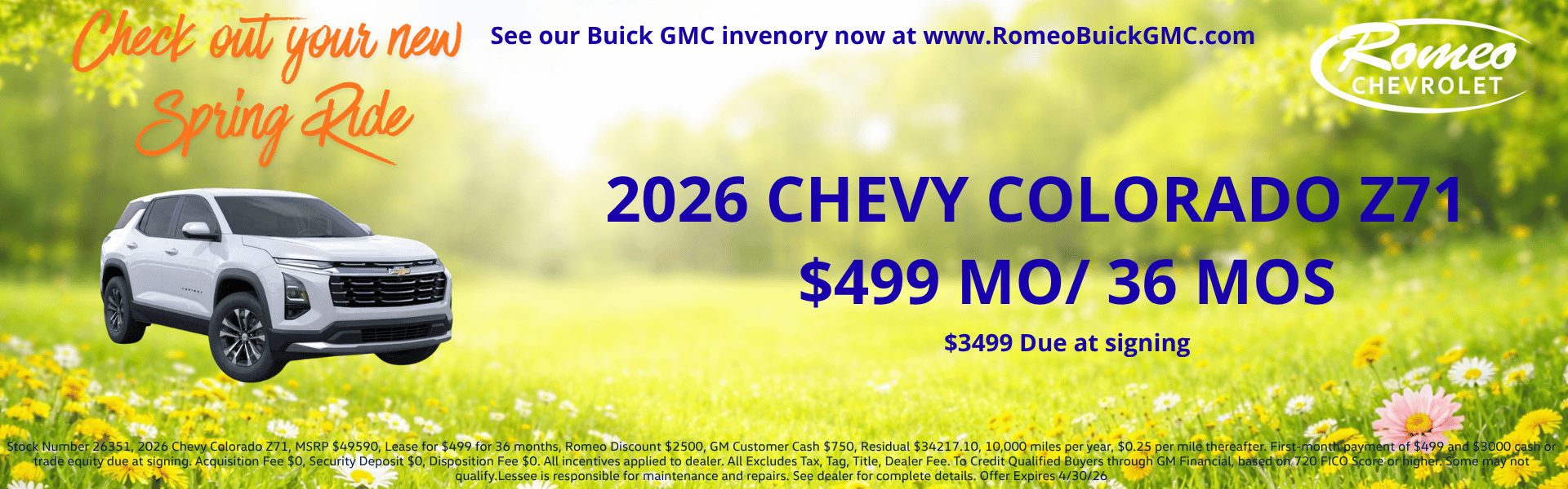 2026 Chevy Colorado Z71