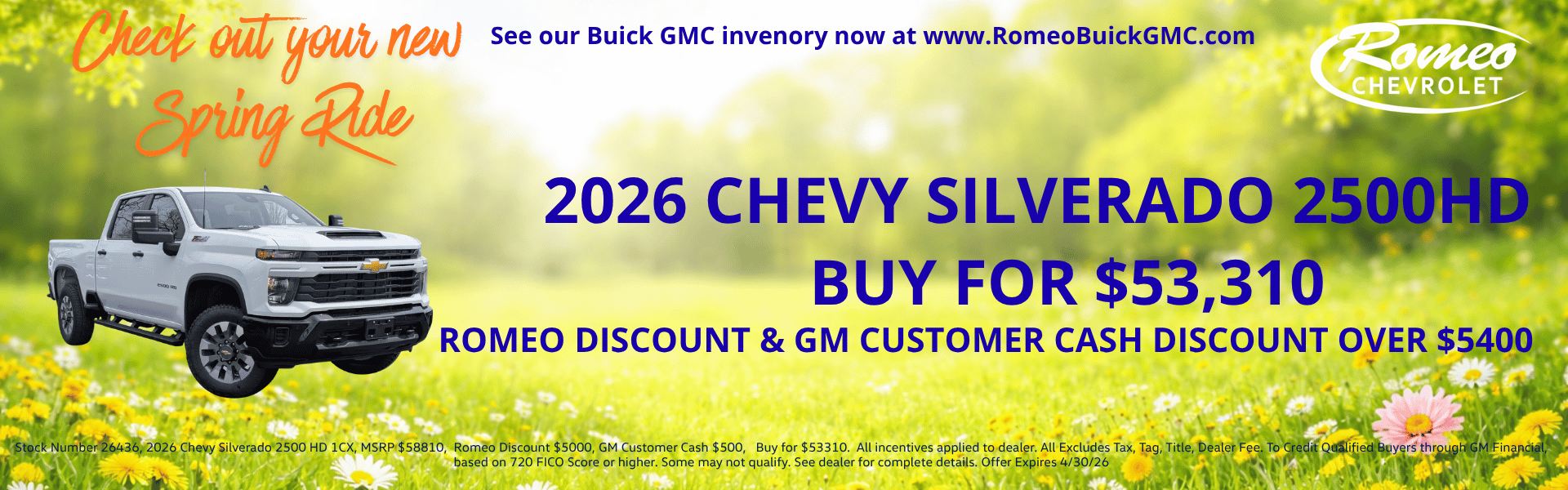 2026 Chevy Silverado 2500HD