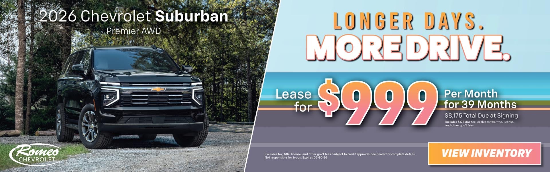 2026 Suburban